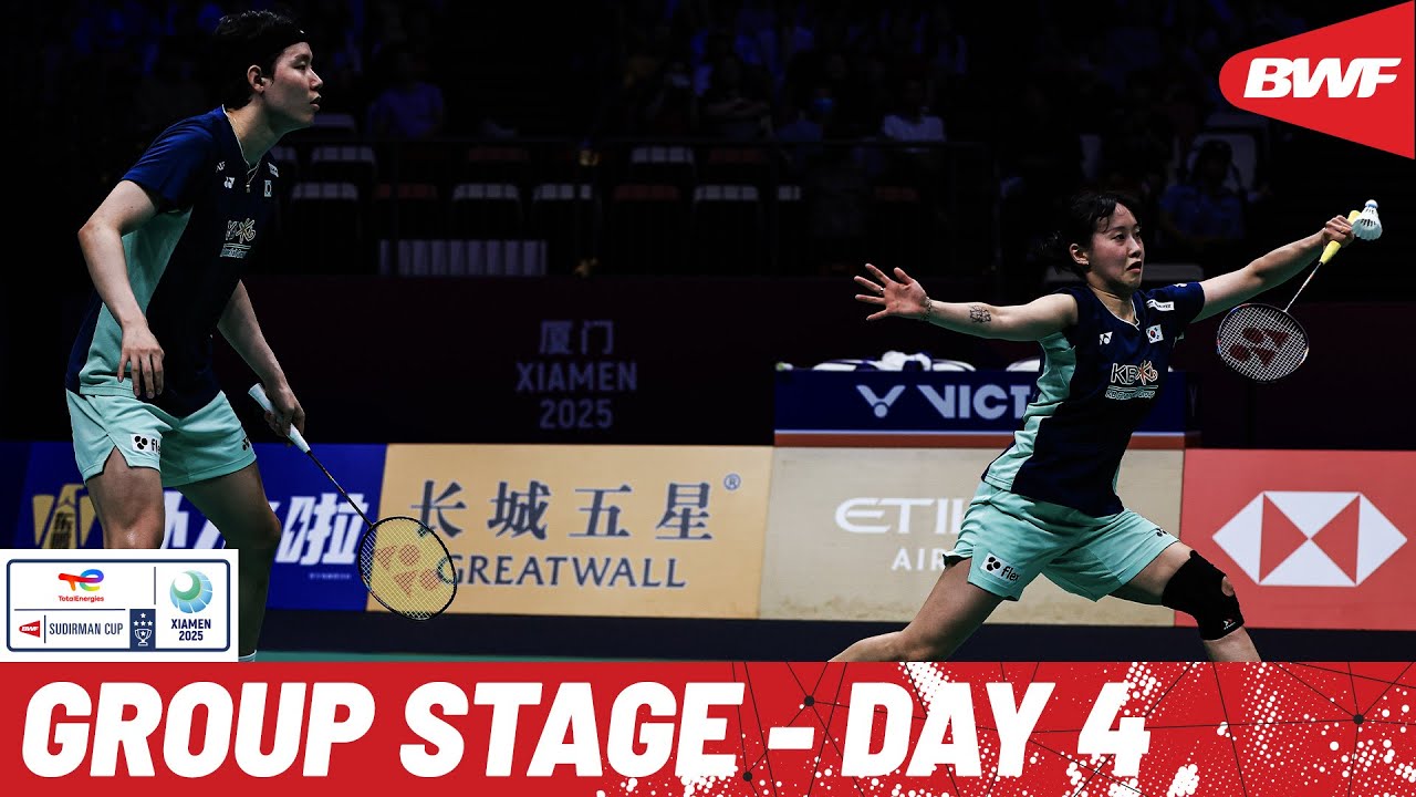 TotalEnergies BWF Sudirman Cup Finals 2025 | Korea vs. Chinese Taipei | Group B