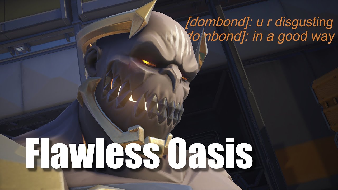 Zero deaths Doomfist on Oasis