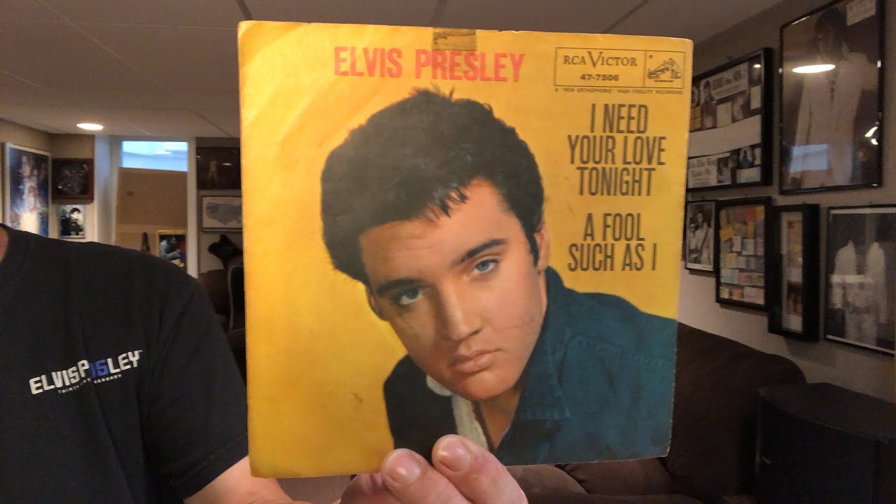 Elvis Presley 1950’s RCA 45 RPM Picture Sleeve Record Collection  The King’s Court