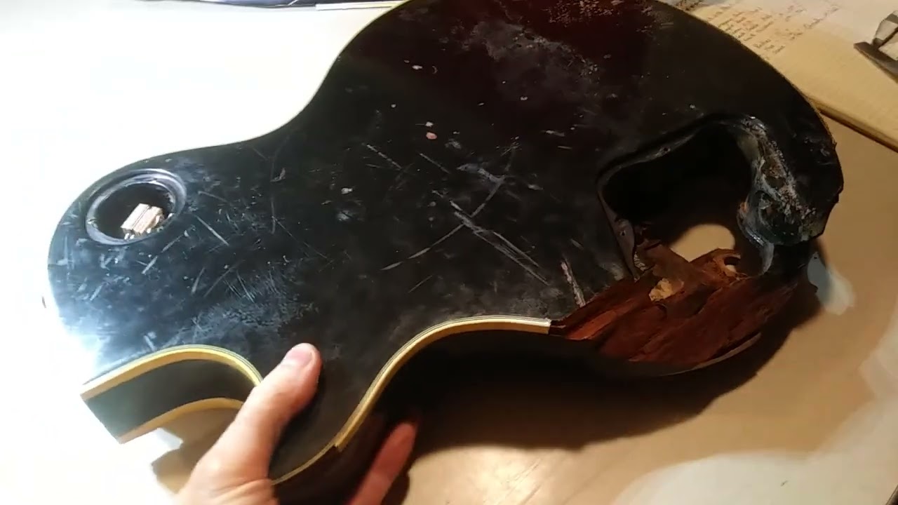 V1. Vintage Gibson Les Paul Custom Restoration