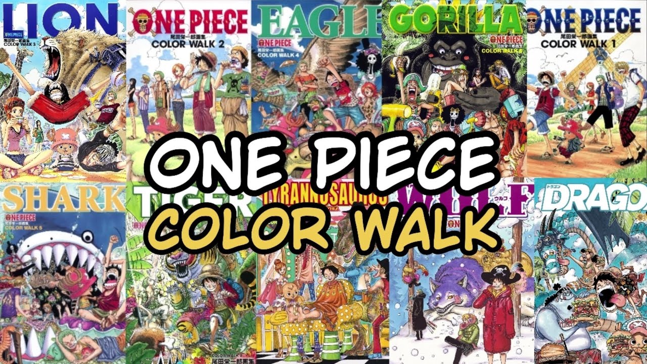 ВАН ПИС ВСЕ АРТБУКИ | ONE PIECE ALL COLOR WALK | ВСЕ АРТБУКИ ПО МАНГЕ ВАН ПИС
