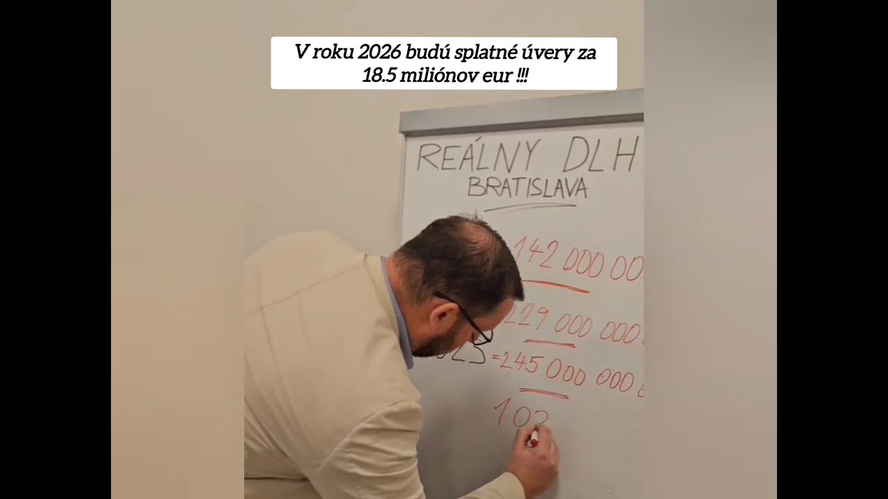 Vallo - Heredoš. Drogy na magistráte? Ako je to reálne s dlhom Bratislavy?