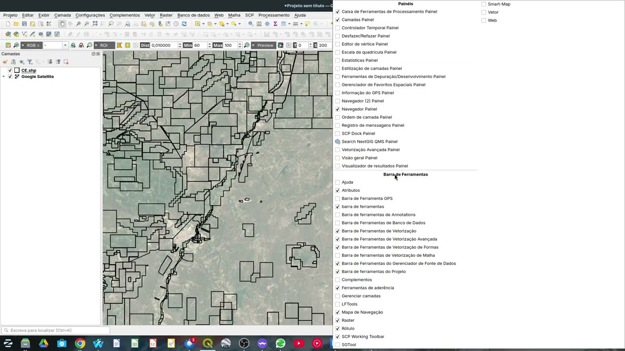 Como Criar Polígonos para Requerimentos na ANM no QGIS (GPX, CSV e Rumos Verdadeiros)