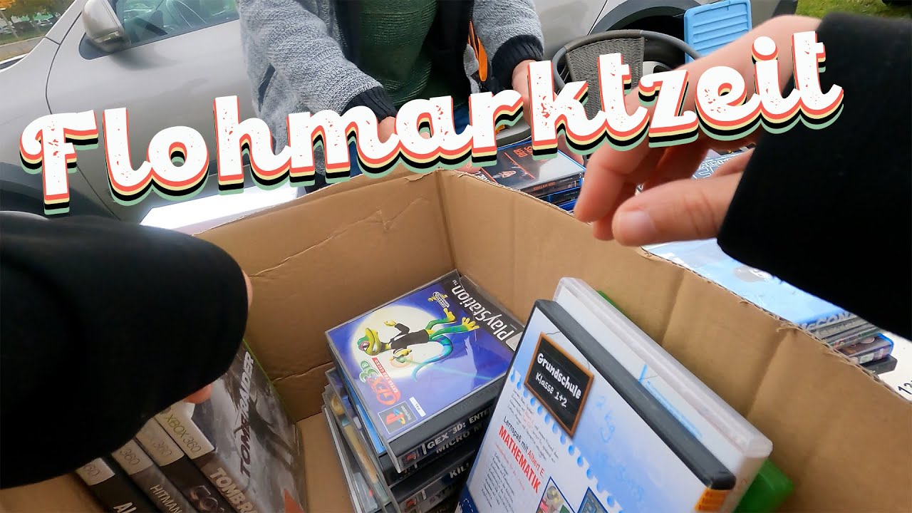 Geile Funde und endlich 😍Games😍 -Flohmarkt#13