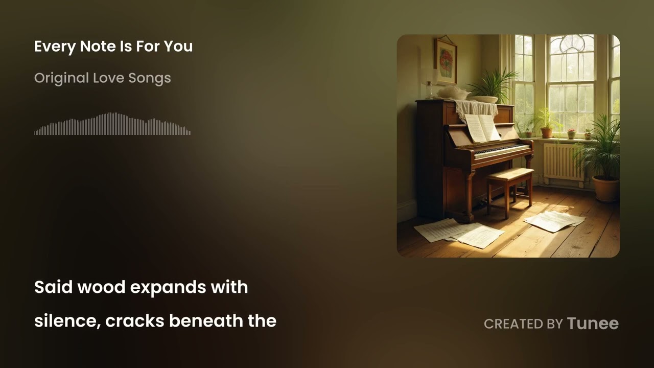 Every Note Is For You