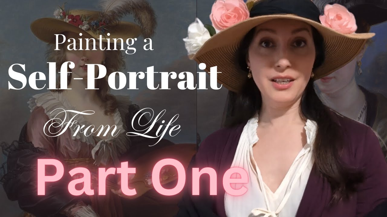 Painting a Self-Portrait from Life Part One: Drafting!