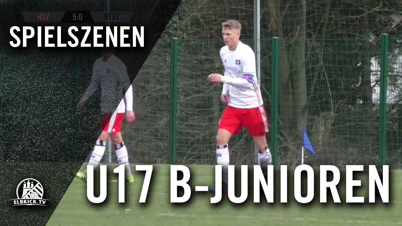 Hamburger SV - Niendorfer TSV (U17 B-Junioren, Bundesliga Nord/Nordost) - Spielszenen | ELBKICK.TV
