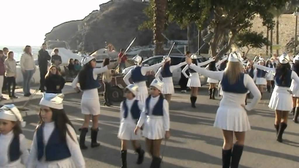 La Rábita. Majorettes. Navidad 2011