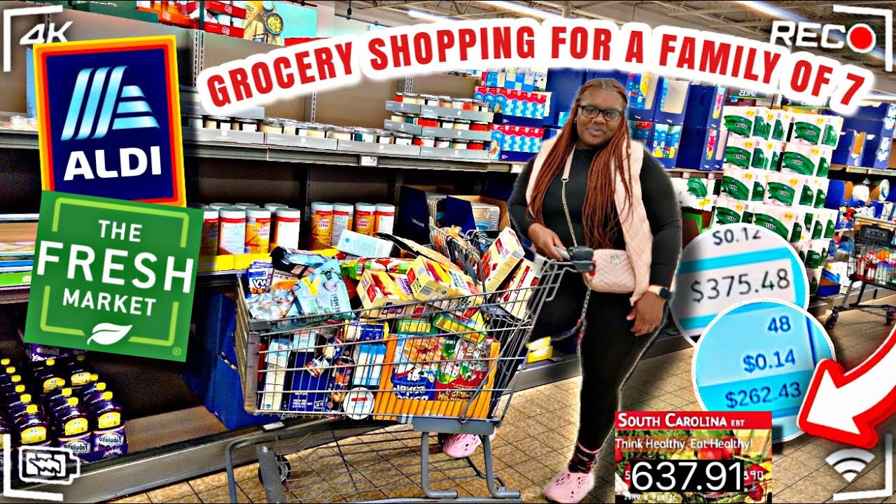 Realistic Grocery Shopping for a Family of 7 on Food Stamps | Budget-Friendly Haul & Meal Ideas