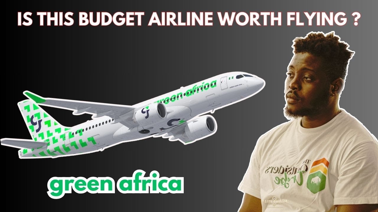 INSANE Green Africa Airways Flight EXPERIENCE from Abuja Airport to Lagos Airport.