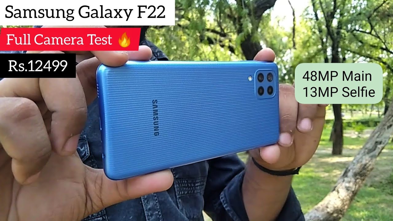 Samsung Galaxy F22 Camera Test 🔥 | Review | 48MP Main 13MP Selfie | Rs.12499 | Hindi