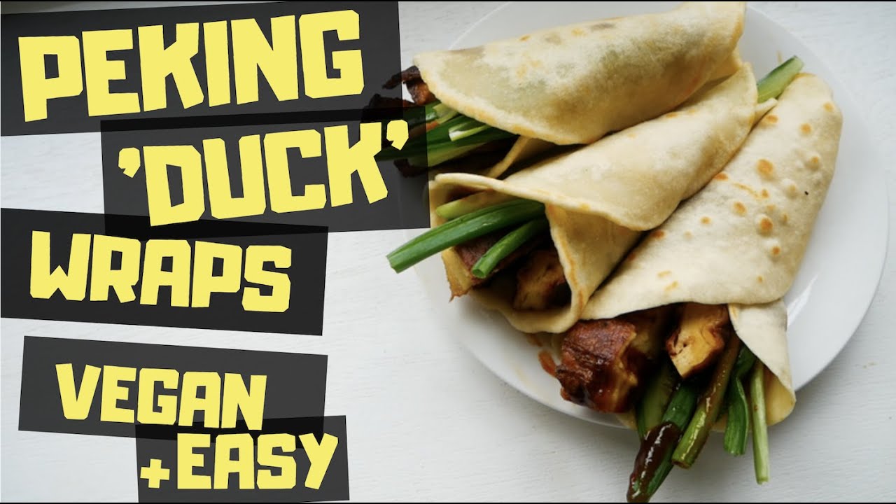 How To Make VEGAN Crispy Peking Duck Pancakes • ONLY 7 INGREDIENTS!!! 😱春饼 Spring Pancakes