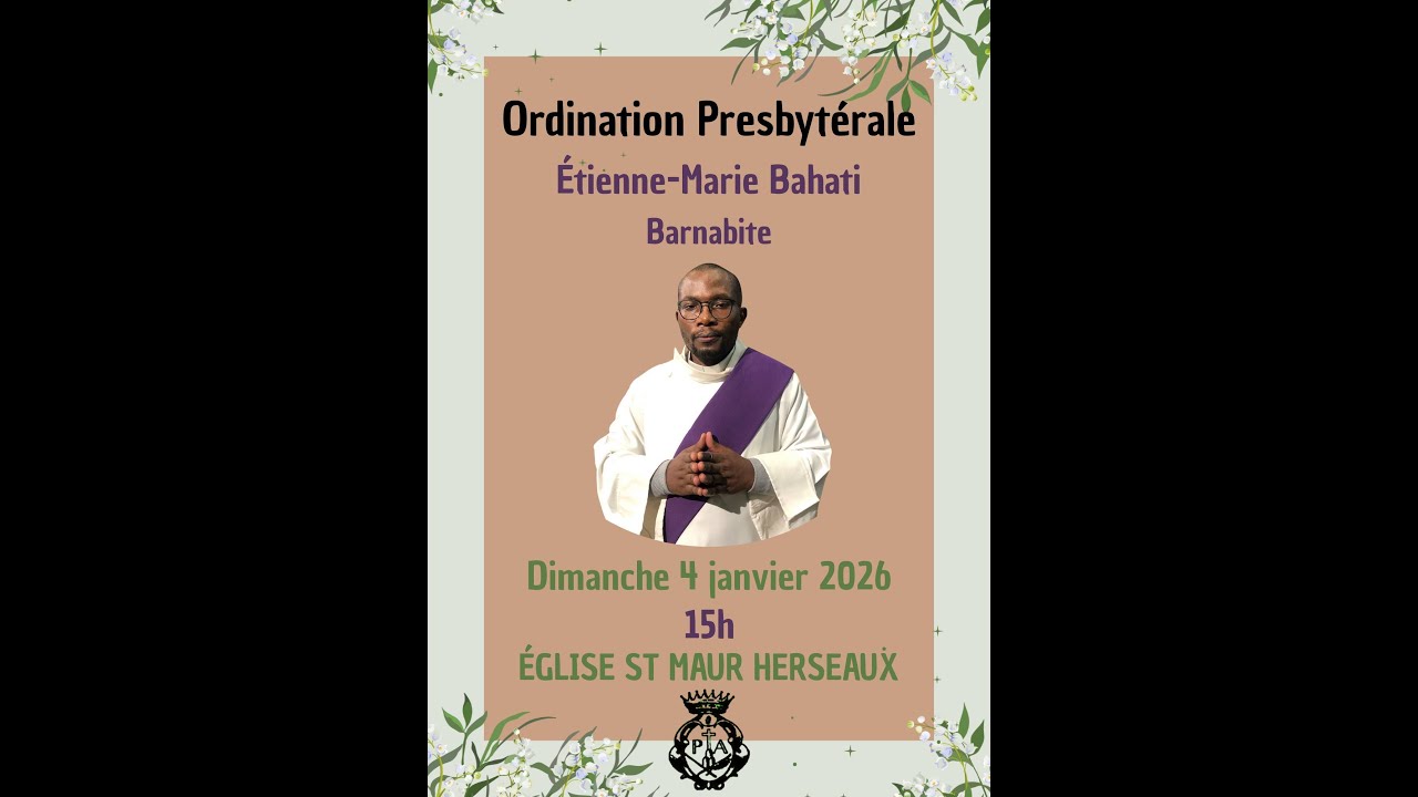 Ordination Presbytérale - Etienne Bahati