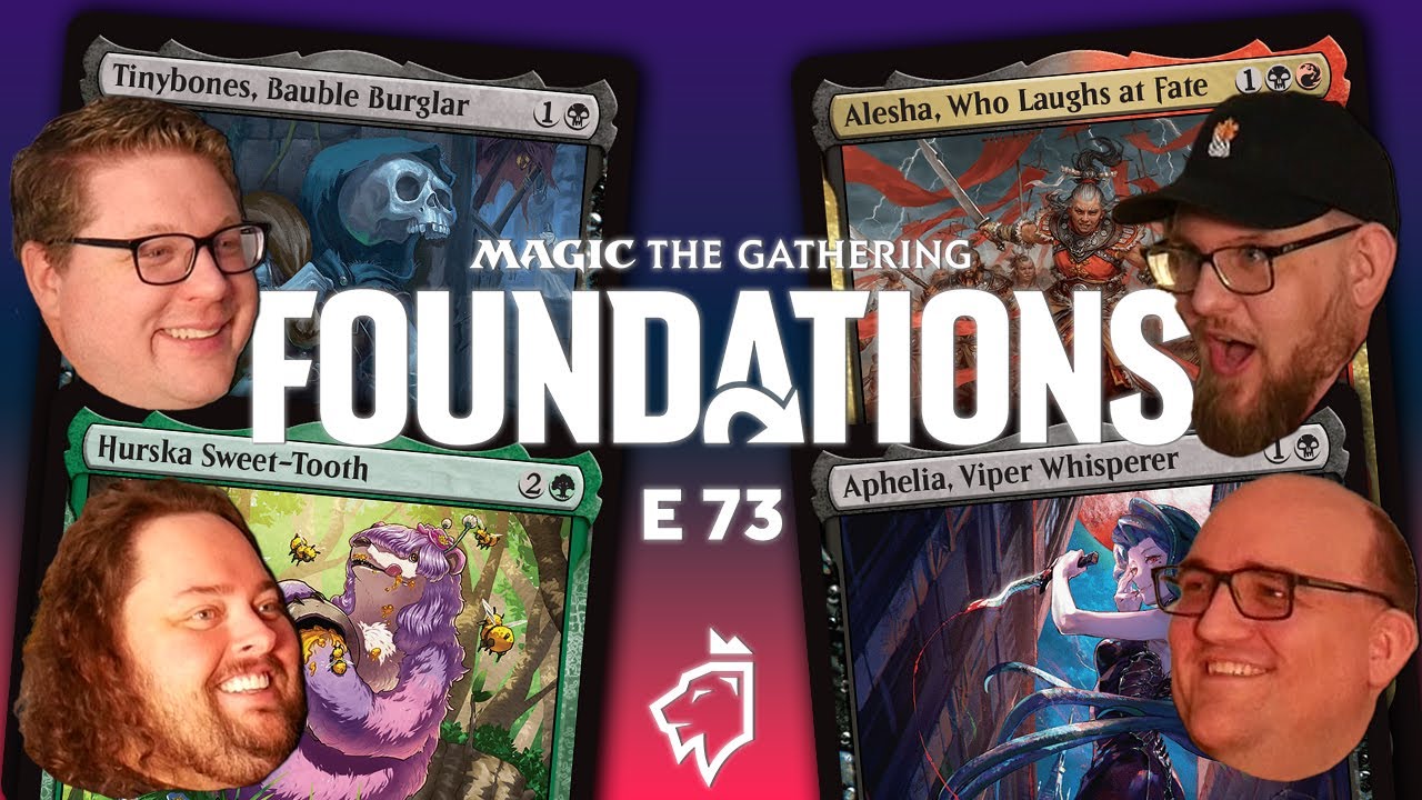 TINYBONES | ALESHA | APHELIA | HURSKA | Foundations Commander Gameplay @KingdomsTV