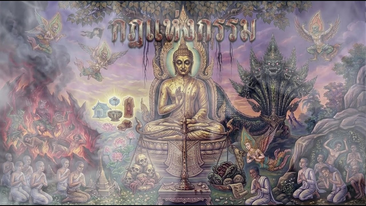 เรื่องเล่าเสียงเพราะ ก่อนอน ฟังยาวๆ วันเทศนา กฏแห่งกรรม 14