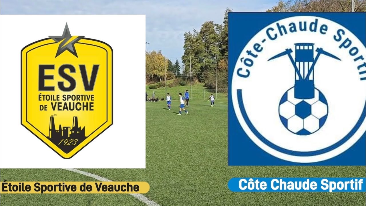 E.S VEAUCHE 1-5 CÔTE CHAUDE SPORTIF 5 (U11)