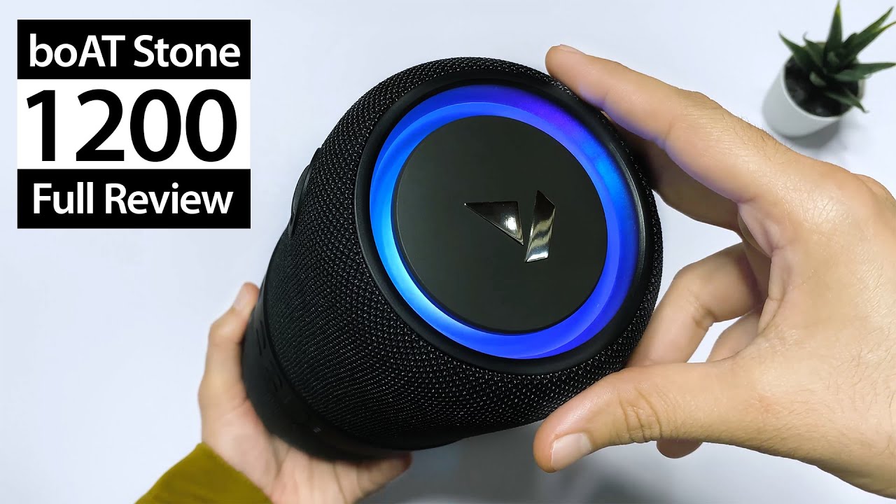 Stone 1200 Portable Speaker Unboxing and Review