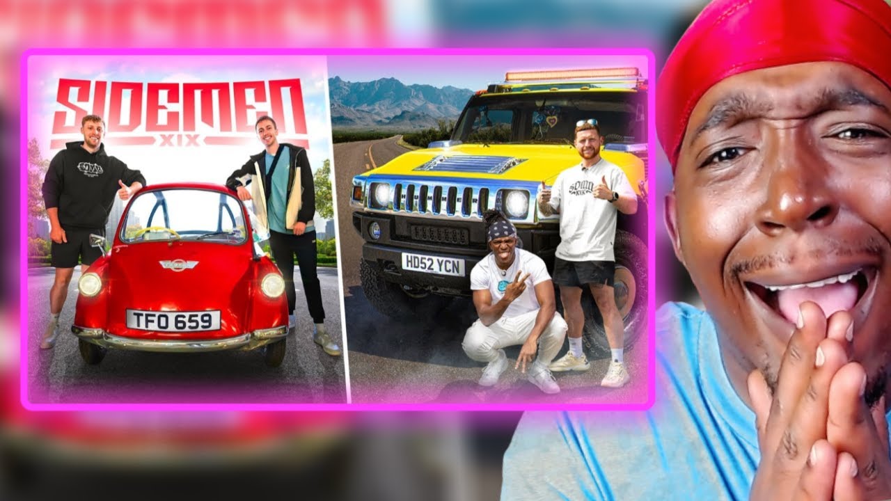 REACTION TO SIDEMEN ROAD TRIP: WORLD’S SMALLEST VS BIGGEST CAR