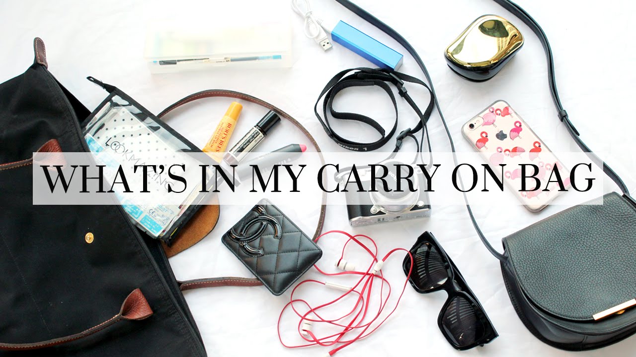 What's In My Carry On Bag | LookMazing