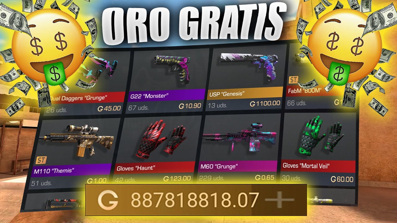 COMO CONSEGUIR ORO GR&Aacute;TIS (2024) | Standoff 2