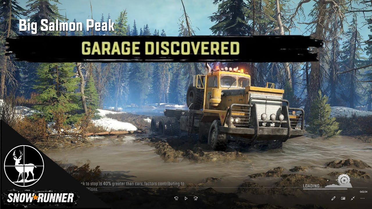 How To Unlock Big Salmon Peak | Garage & Gateways | Yukon DLC | SnowRunner