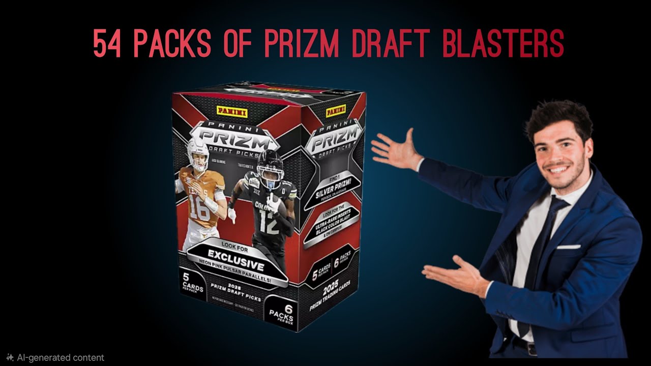 54 Packs of Panini Prizm Draft