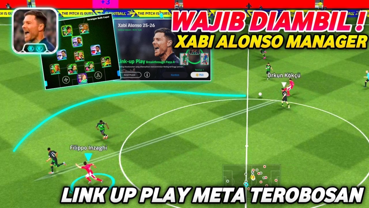 BROKEN PARAH! REVIEW Xabi Alonso eFootball 2026 Manager: Link Up Play Bikin AMF & CF Jadi Monster!