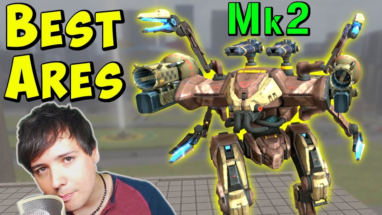 War Robots Top #1 Best Robot - ARES Taran & Halo OP Setup WR Gameplay Mk2