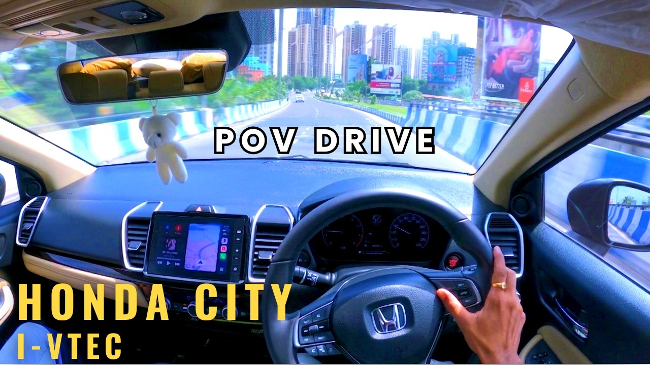 Honda City POV ASMR Drive | ZX | 4K | Car Nomad #hondacity #honda #pov