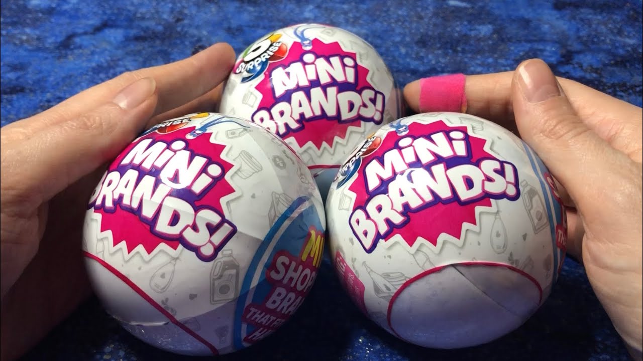 ASMR What's Inside? Mini Brands Series 3 Blind Box Opening 2