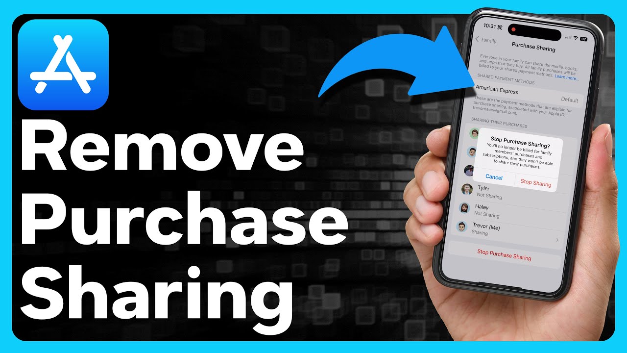 How To Remove Purchase Sharing On iPhone