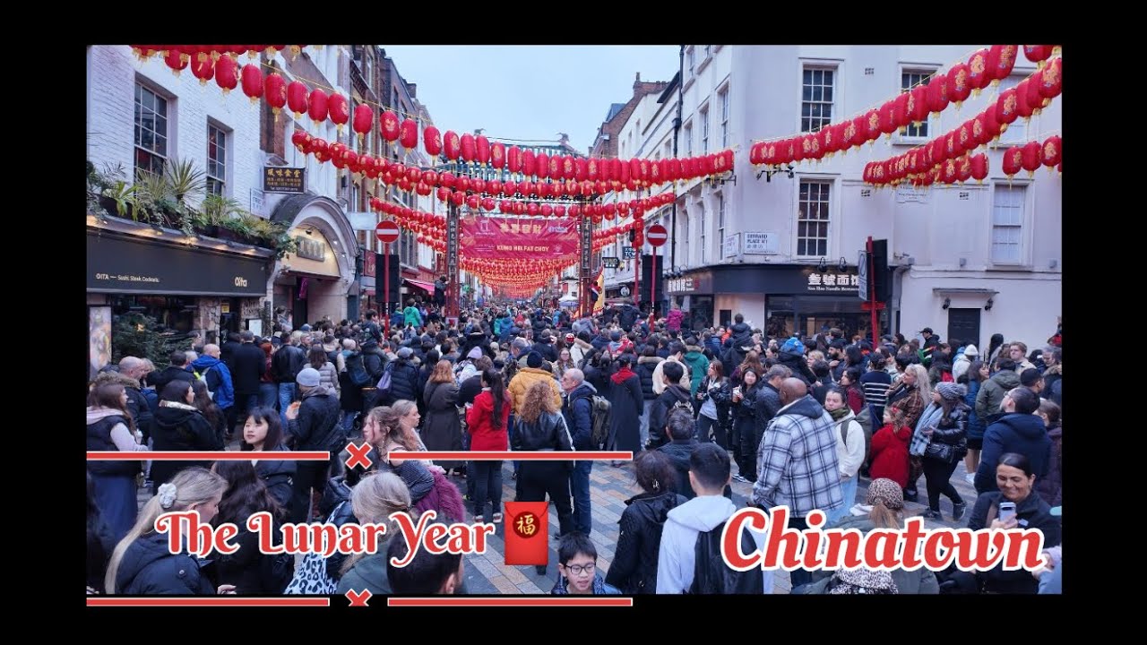 Chinatown London !! The Lion Dance | ASMR Video