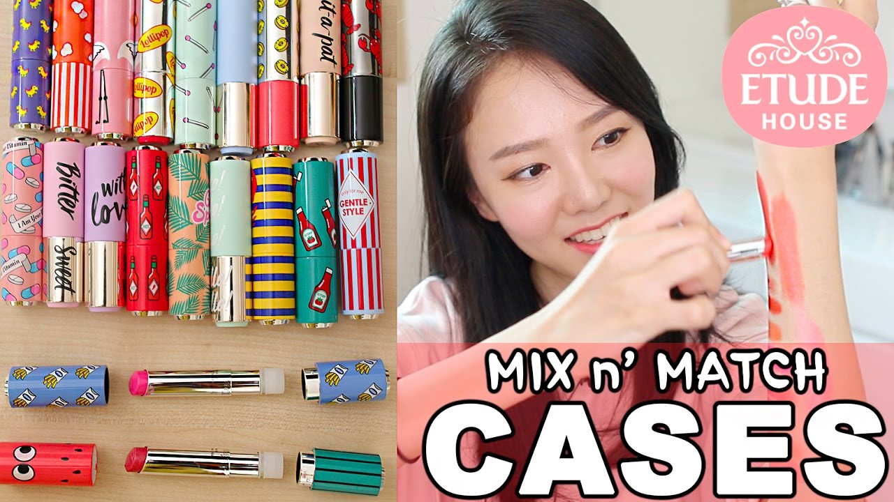 NEW IN ETUDE HOUSE | 20 GLASS TINTING LIPSTICKS + SWATCHES 에뛰드하우스 글라스 틴팅 립스톡!!