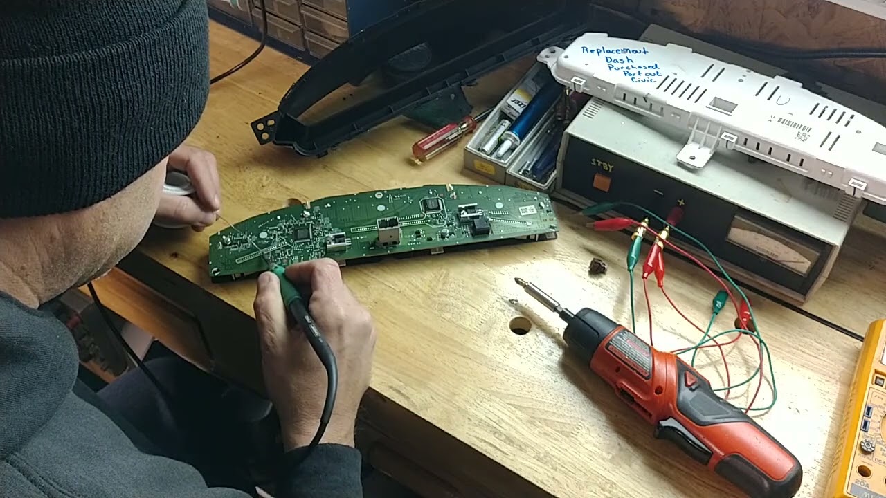 8th gen 08 Civic fuel gauge repair