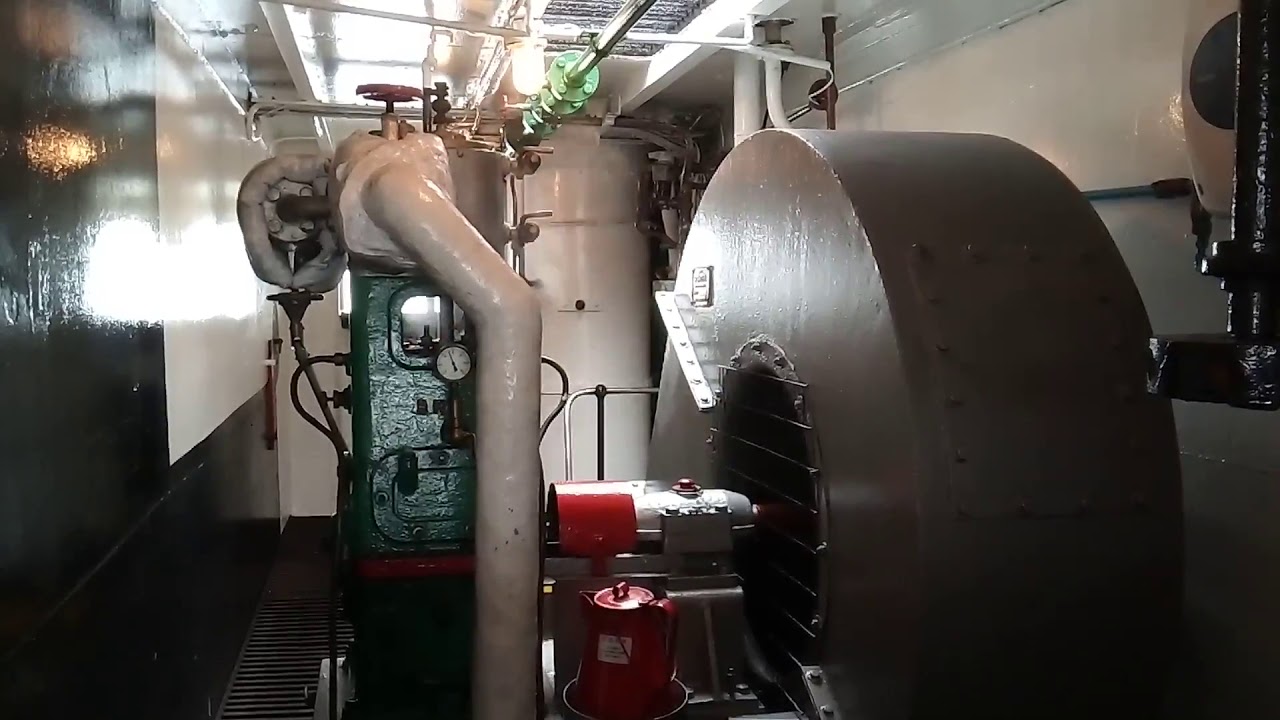 Forced Draught Fan on the steamship Shieldhall