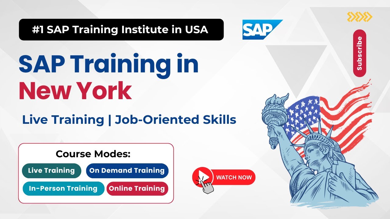 🎓 Welcome to SAP Training in New York | Think Tree Technologies