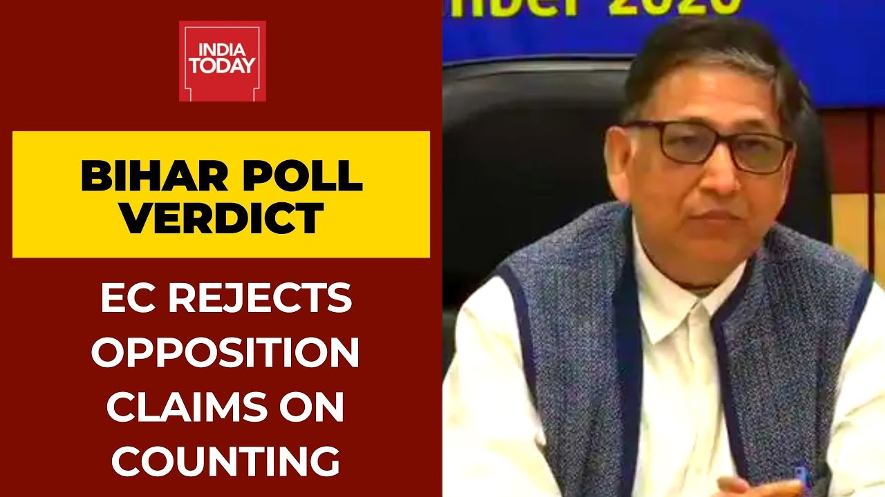 Election Commission Denies Foul Play In Bihar Poll Counting