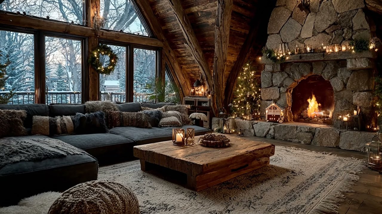 Beautiful Snowy Christmas Ambience 🎄Instrumental Christmas Music 🌲🎁 Christmas Ambience 2026