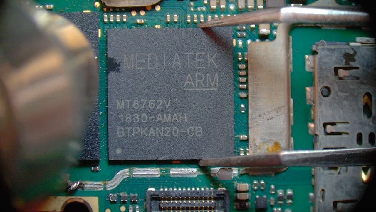 Mtk Cpu & eMMC Reballing And Installation