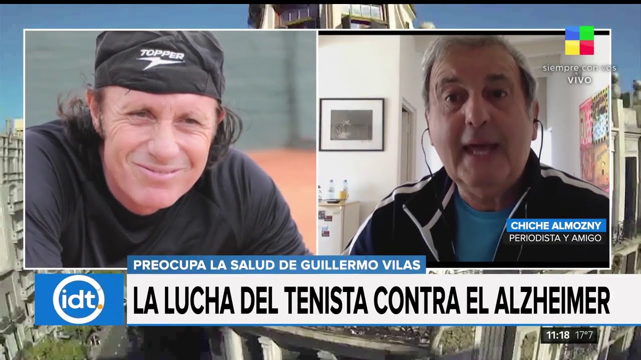 Preocupación por la salud de Guillermo Vilas: el tenista cumplió 68 años