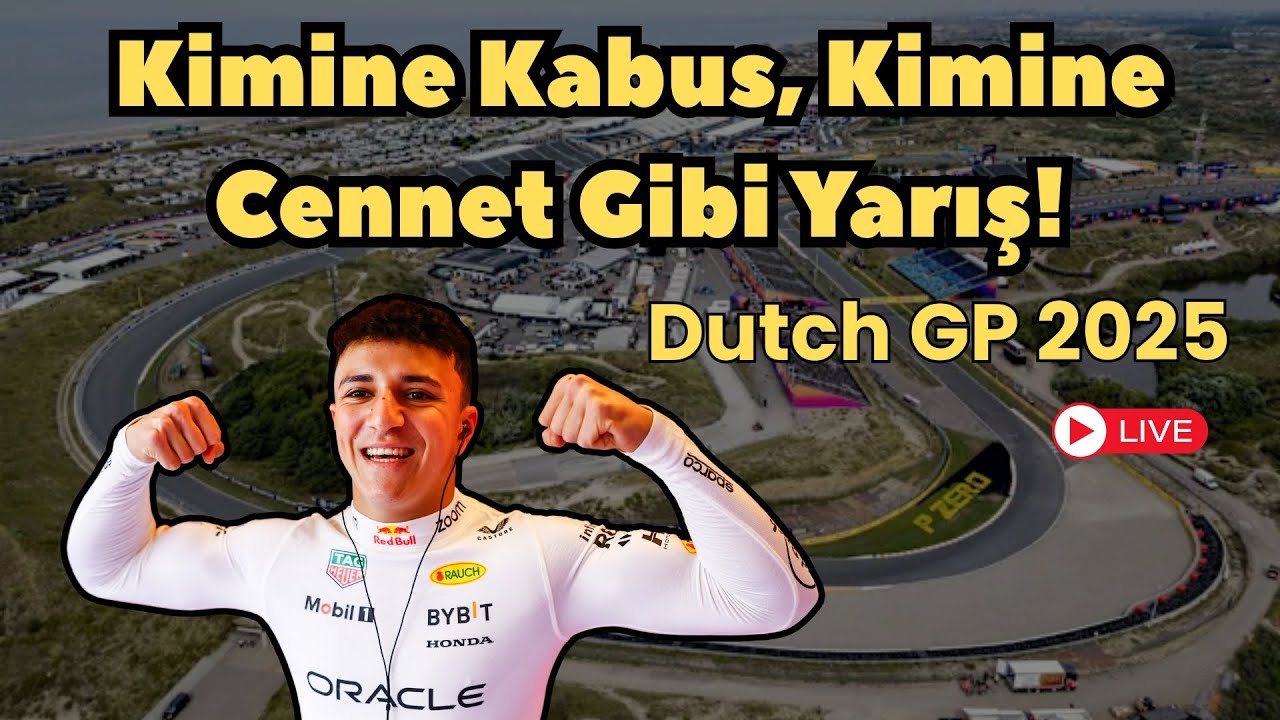 F1 2025 Zandavoort Dutch GP | Kimine Kabus Kimine Cennet Gibi Yarış