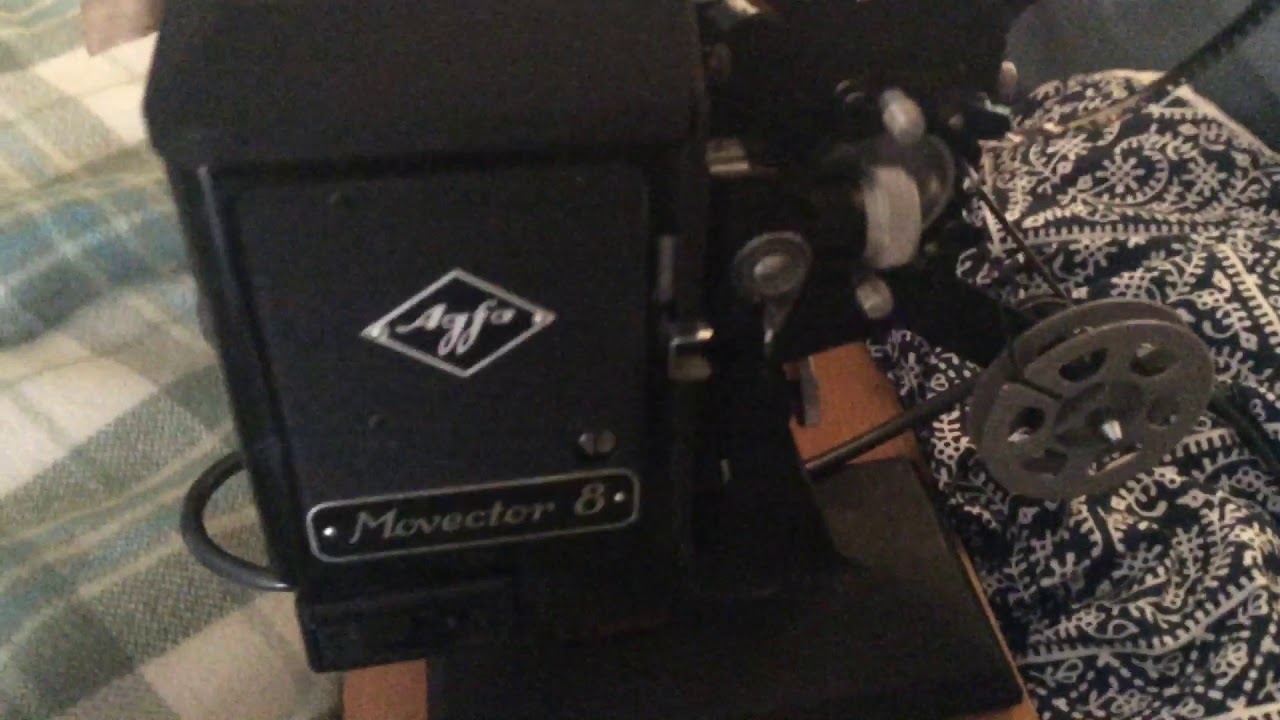 Agfa Movector 8 Standard 8mm silent film projector