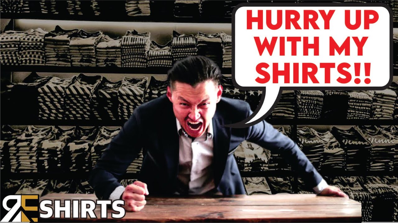 Impatient Shirt Customers - How To Professionally Handle Them - RTE Shirts