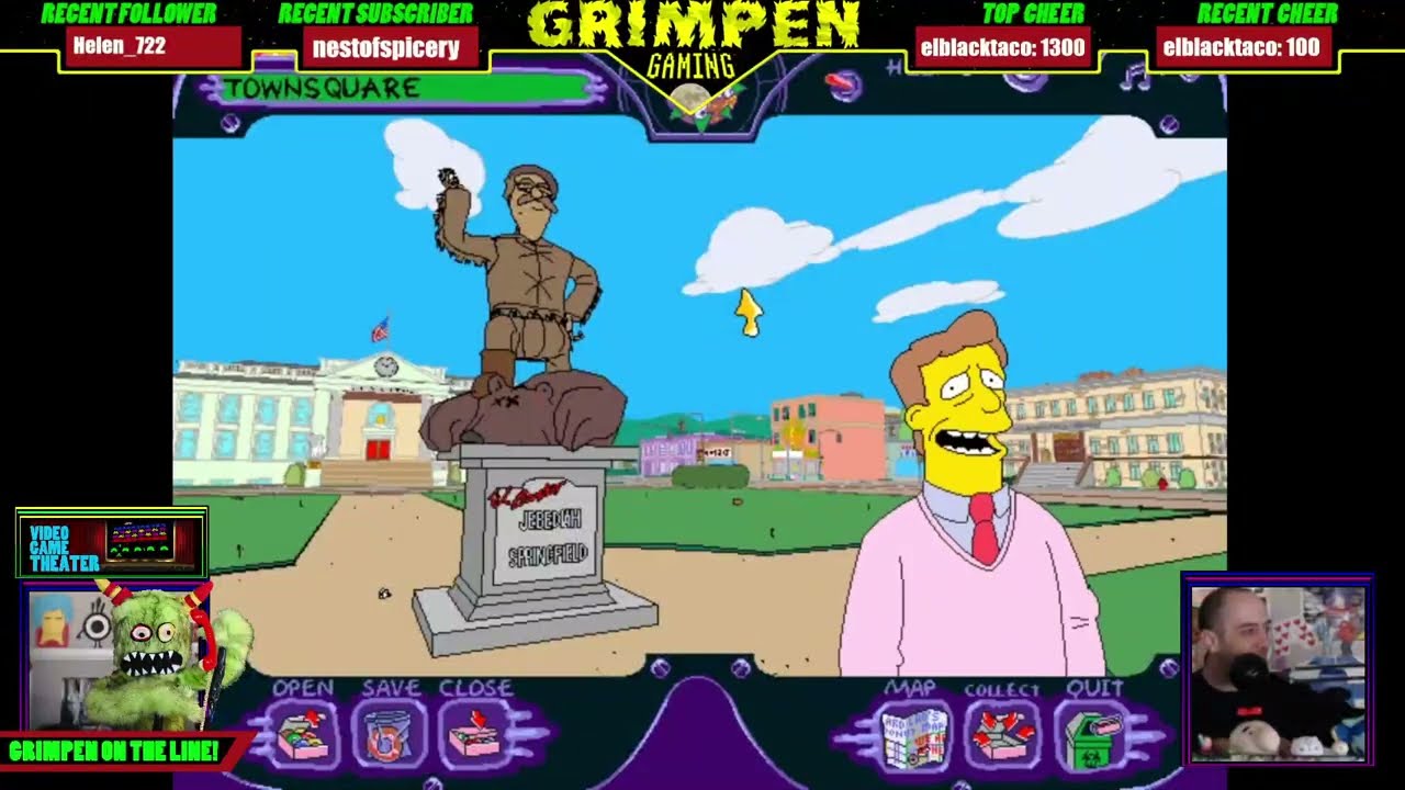 The Simpsons: Virtual Springfield (part 1) - Video Game Theater