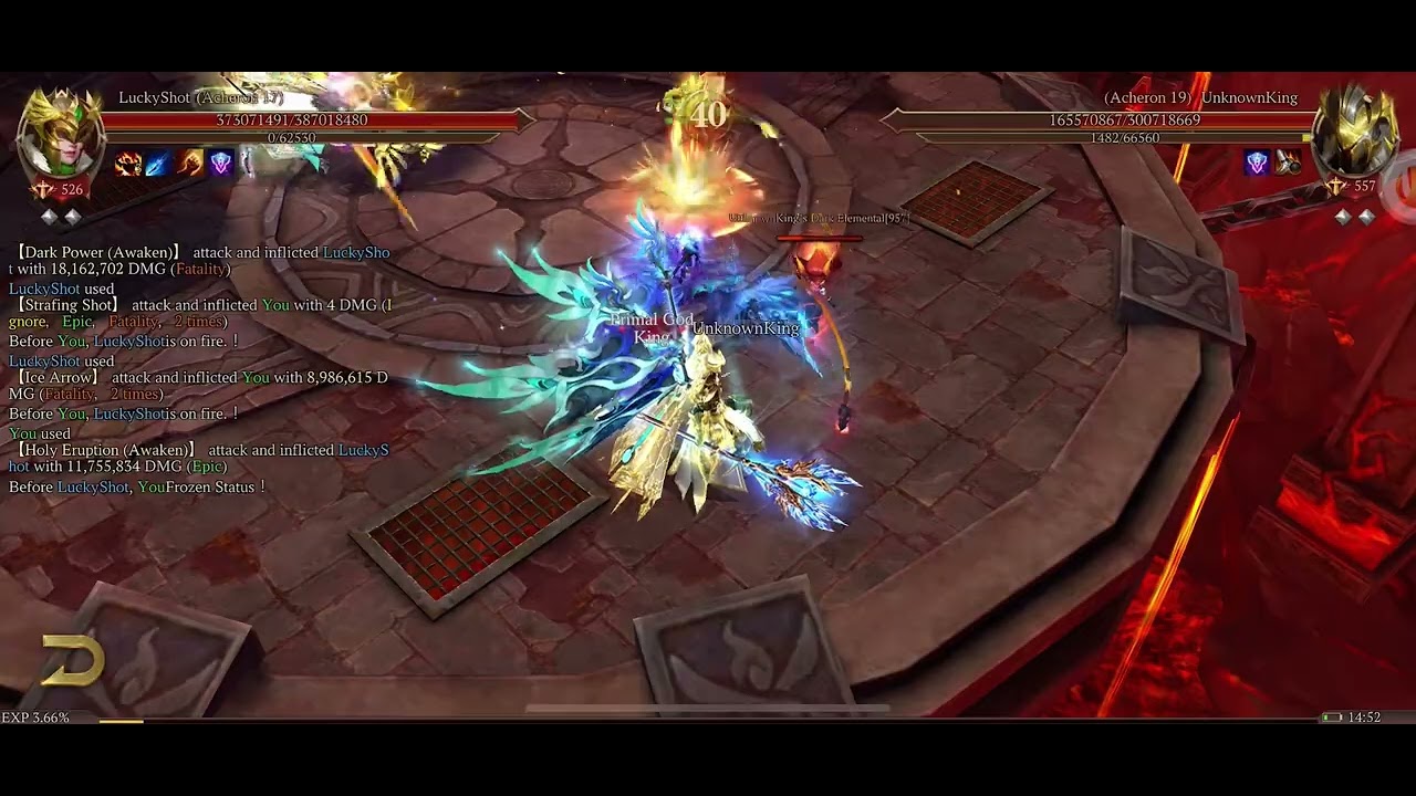 Mu Dark Epoch Arena str dl (615m cp) vs agi elf (805m cp)