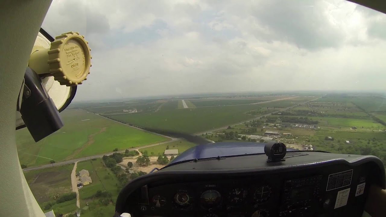 POV Pattern Work | Cessna 172 | Cockpit Audio