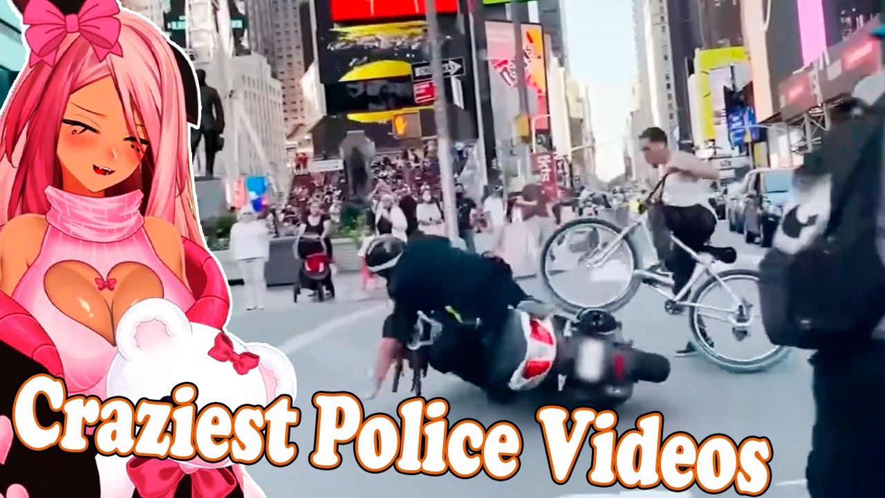Trickywi React To Craziest Police Videos Ever (Part 1) by Daily Dose Of Internet | Try Not to Laugh