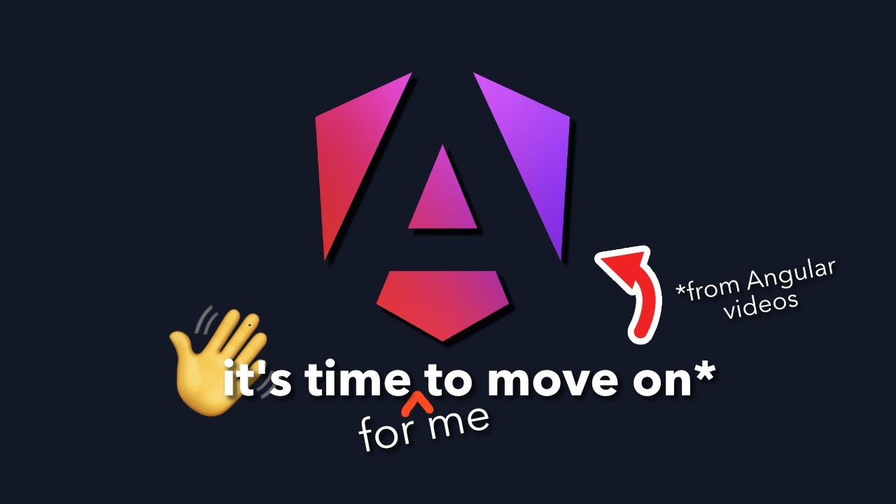 Больше не будет видео про Angular?
