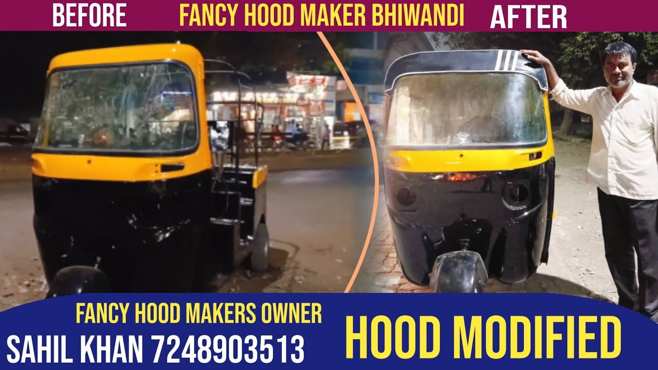 HOOD+ASTER+SEAT+PALAI MODIFIED🛺⚒️ BHIWANDI MARKET📍KAM PAISO ME BEHTREEN KAAM 😱🤑#viralvideo #trending
