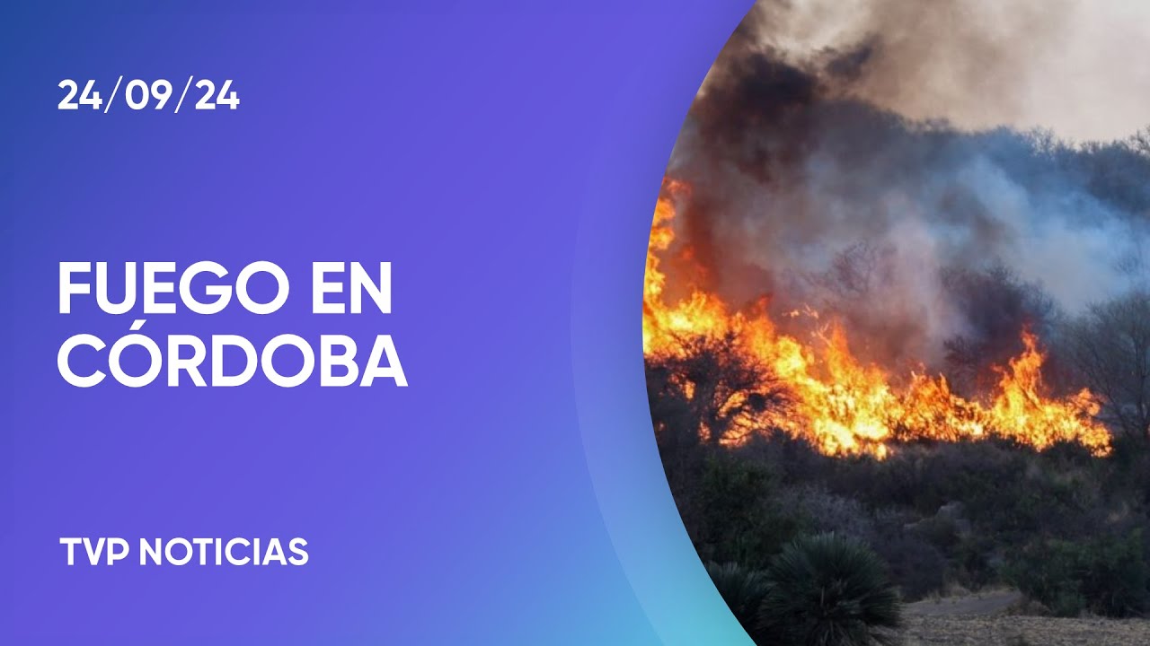 Incendios en Córdoba: al menos 4 focos activos